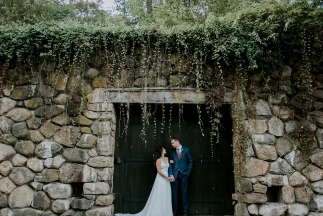 Bride & Groom - Blue Hill at Stone Barns Wedding