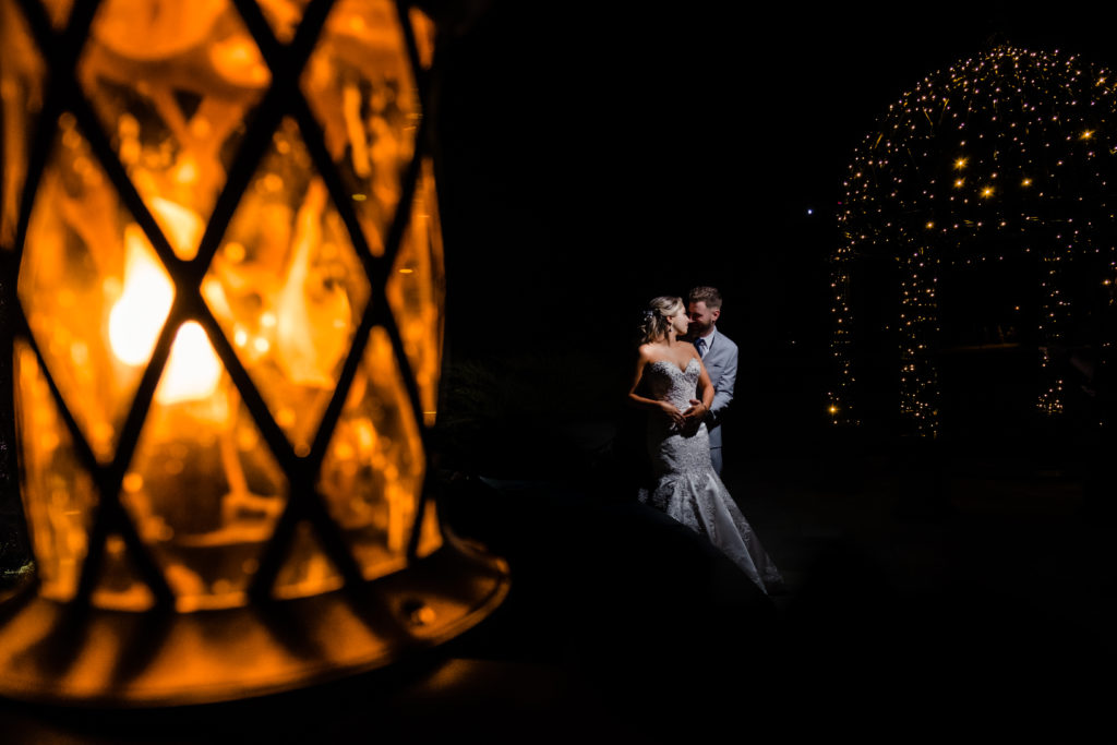 The Gazebo at night Falkirk Estate Virtual Tour 