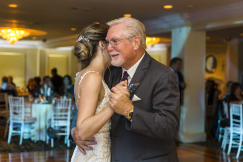 bride dancing with her father
