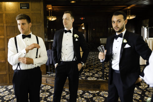 groom with his best men