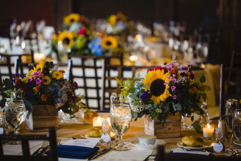 wedding table decorations
