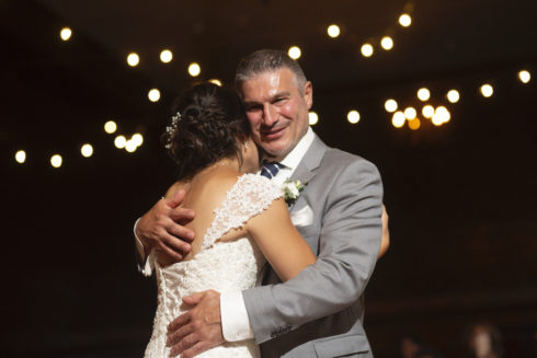 bride dancing with her father
