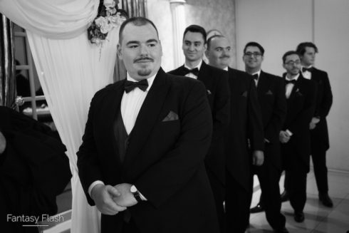 groom with groomsmen