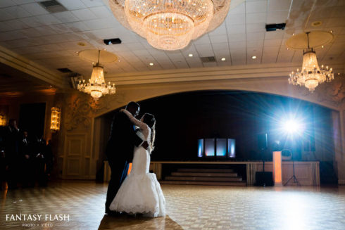 A first dance in the imperial room at Anthonys Pier 9