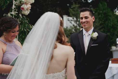 Outdoor Wedding Ceremony at The Briarcliff Manor