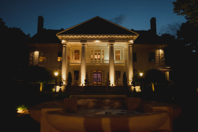 Uplight The Briarcliff Manor at night