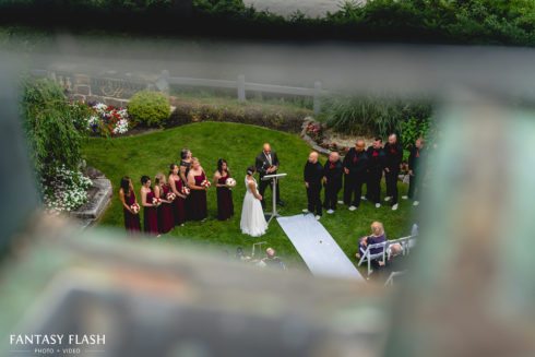 Wedding Ceremony at The Thayer Hotel