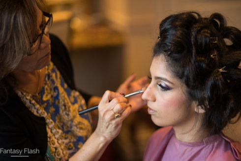 Getting Ready Wedding Photos at VIP Country Club