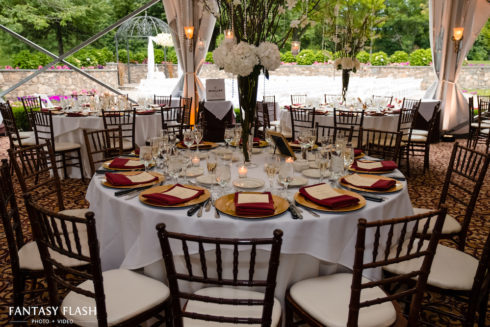West Hills Country Club outdoor ballroom