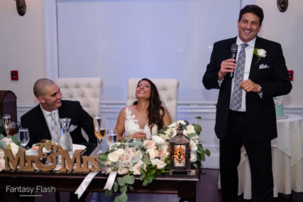 Wedding Toast at Whitby Castle