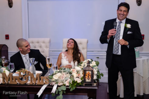 Wedding Toast at Whitby Castle