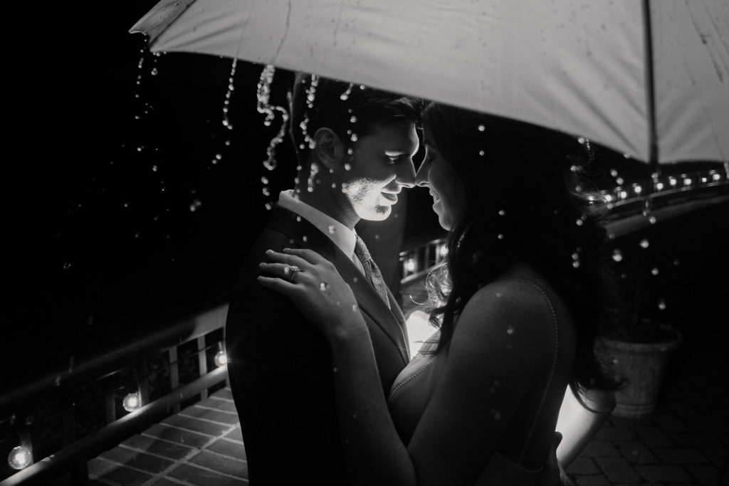 Rain Wedding at the Grandview