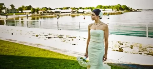 Glen Island Harbour club wedding photographer